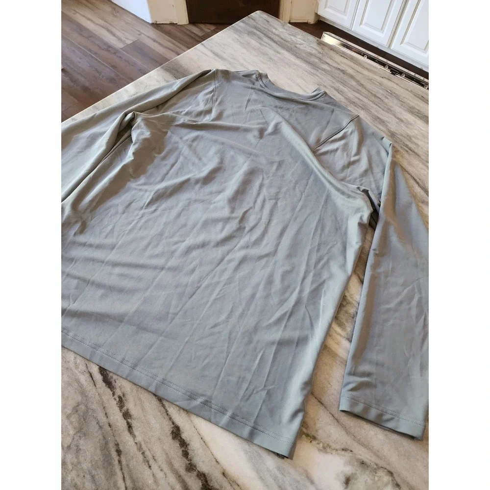 Jordan Mens 2XL Grey Dri-FIT Long Sleeve Basketball Training Shirt 800915-065